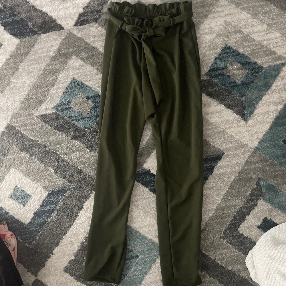 Paper bag pants